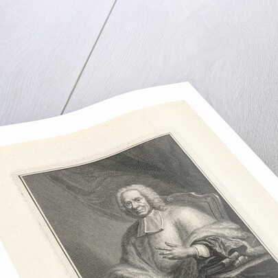 Portrait of Charles Rollin by Pieter Tanjé