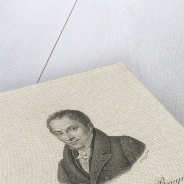 Portrait of Jacob Oosterwijk Bruyn by Johannes Immerzeel