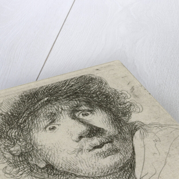 Wide-eyed by Rembrandt Harmensz. van Rijn