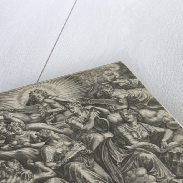 Apollo and the Muses by Hieronymus Cock