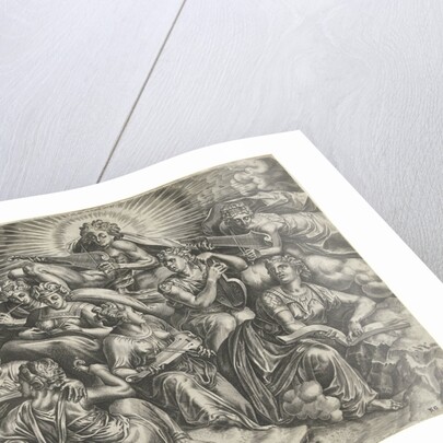 Apollo and the Muses by Hieronymus Cock