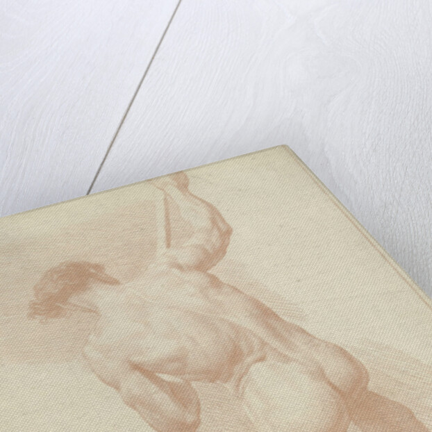 Male nude by Louis Fabritius Dubourg