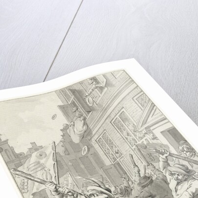 People's Anger in Alkmaar during the Cheese and Bread Riot by Jacobus Buys