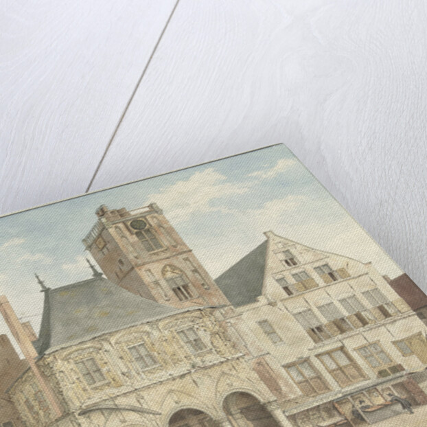 The Old Town Hall in Amsterdam by Pieter Jansz. Saenredam