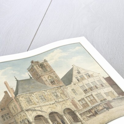 The Old Town Hall in Amsterdam by Pieter Jansz. Saenredam
