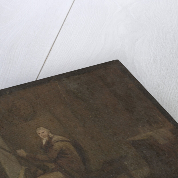 Painter in his studio by Anonymous