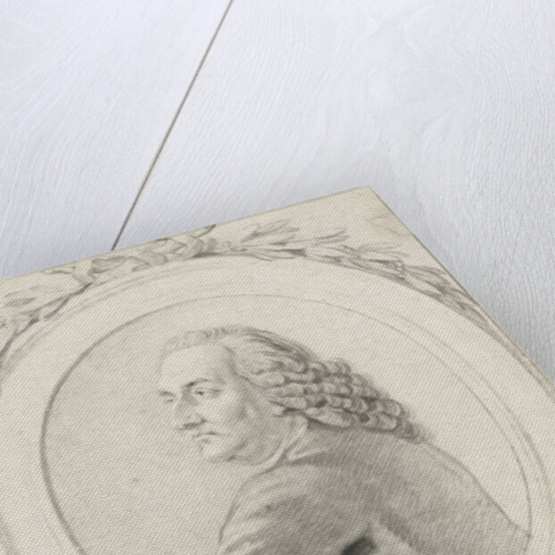 Portrait of Professor Petrus Camper by Reinier Vinkeles