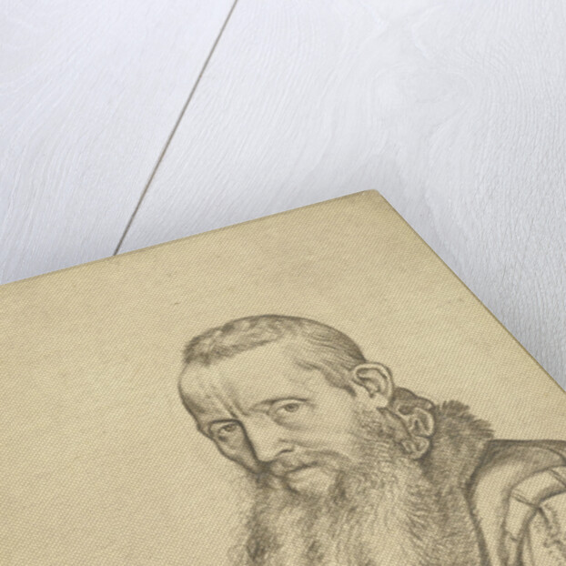 Portrait of a theologian by Hendrick Goltzius