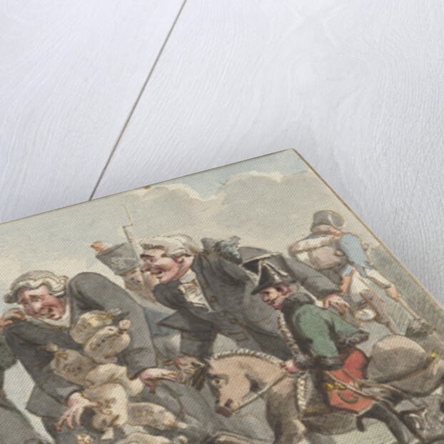 Cartoon on tiercering of 1810 by Jacob Smies