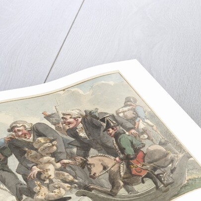 Cartoon on tiercering of 1810 by Jacob Smies