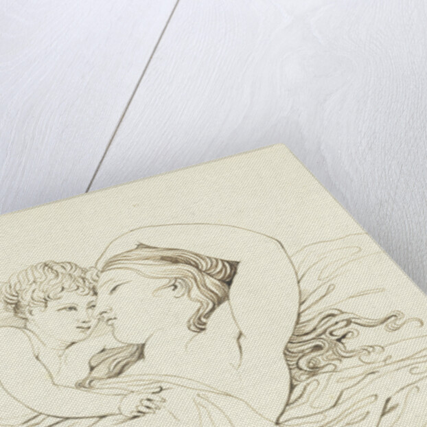 Reclining Venus with Cupid by David Pièrre Giottino Humbert de Superville