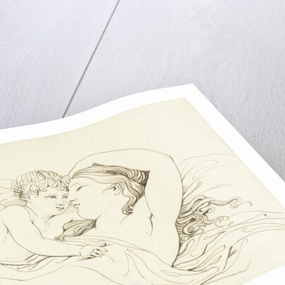 Reclining Venus with Cupid by David Pièrre Giottino Humbert de Superville