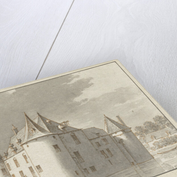 The castle Amelroy or Ammerzoden by Cornelis Pronk