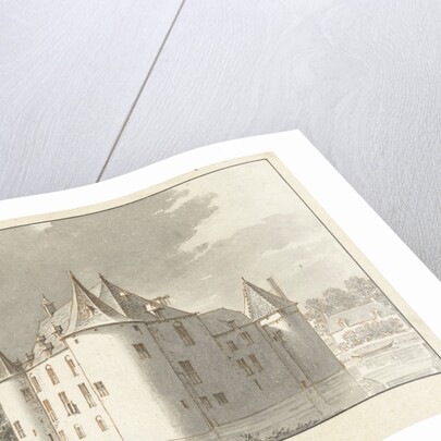 The castle Amelroy or Ammerzoden by Cornelis Pronk