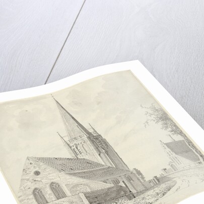 Church in Voorschoten The Netherlands by Hendrik Tavenier