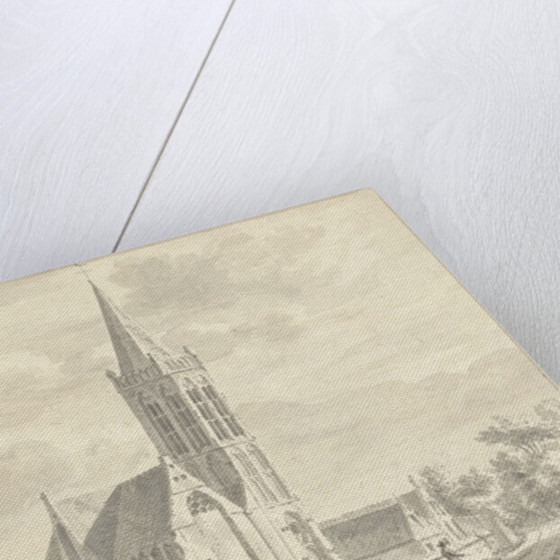 Church of Haringhuizen The Netherlands by Abraham de Haen II