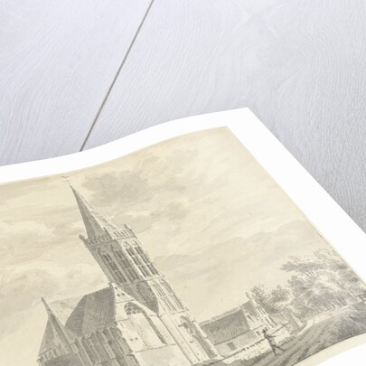 Church of Haringhuizen The Netherlands by Abraham de Haen II