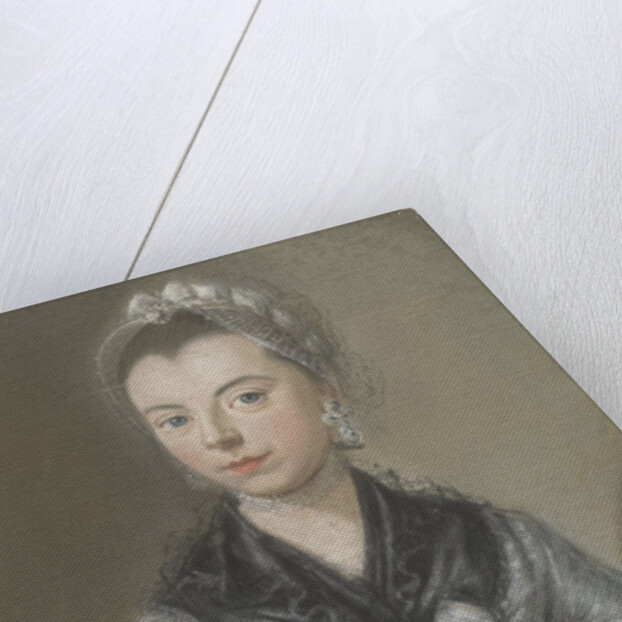 Portrait of Susanna van Os - de la Croix by Pieter Frederik de la Croix