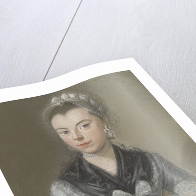 Portrait of Susanna van Os - de la Croix by Pieter Frederik de la Croix