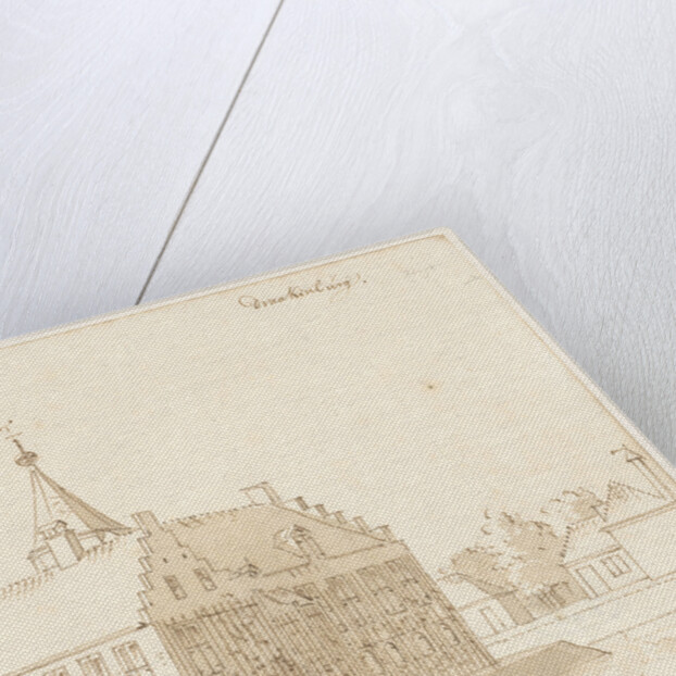 Castle Drakenburg in Baarn The Netherlands by Cornelis Pronk