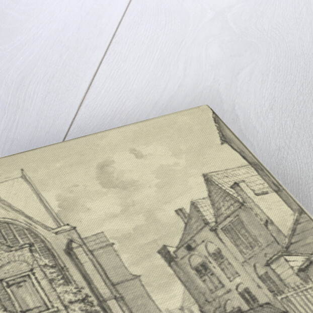 The St. John's Church St. Janskerk or Grote Kerk in Gouda The Netherlands by Gerrit Lamberts