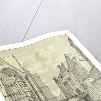 The St. John's Church St. Janskerk or Grote Kerk in Gouda The Netherlands by Gerrit Lamberts