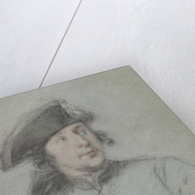 Portrait of Ludolf Bakhuysen the younger by Cornelis Troost