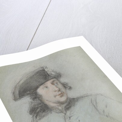 Portrait of Ludolf Bakhuysen the younger by Cornelis Troost