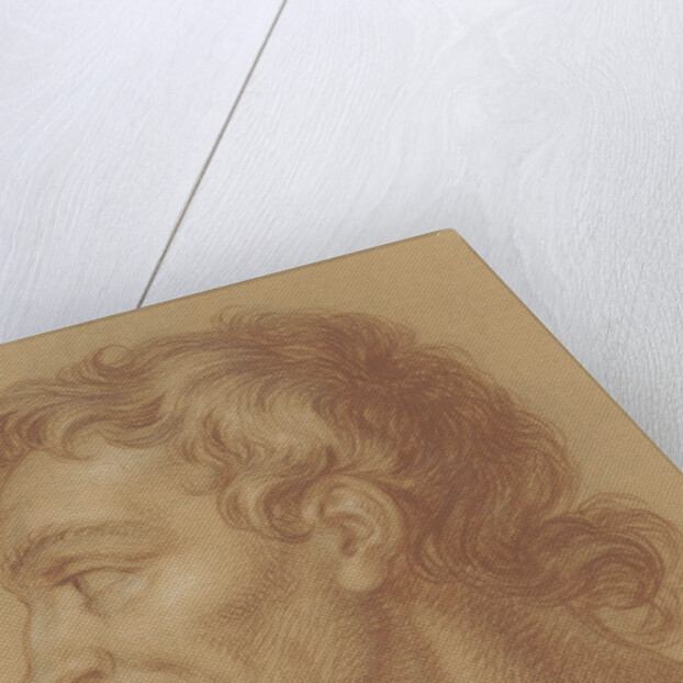 Study of a mans head by Isaac Walraven