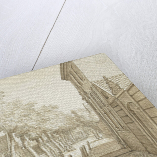 View in Katwijk Binnen The Netherlands by Paulus Constantijn la Fargue