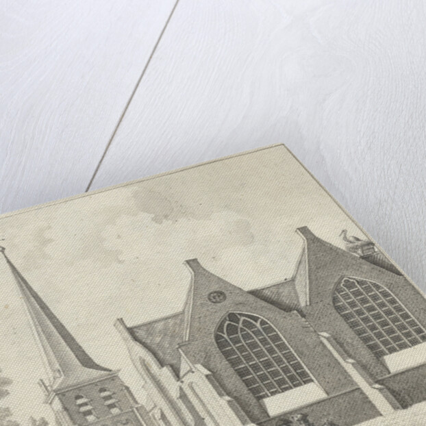 The church Leimuiden The Netherlands by J.C. Röell