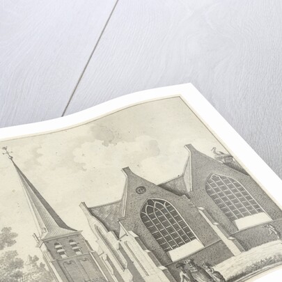 The church Leimuiden The Netherlands by J.C. Röell