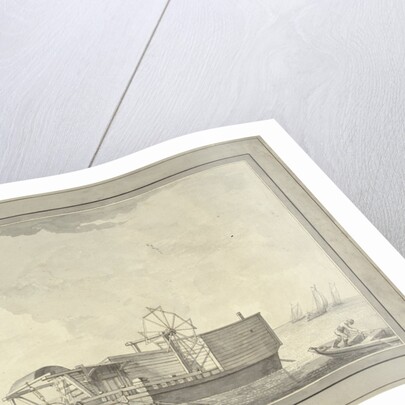 A dredger by Anonymous