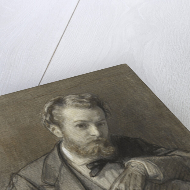 Portrait of Gerardus Allebé by August Allebé