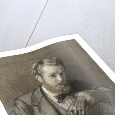 Portrait of Gerardus Allebé by August Allebé