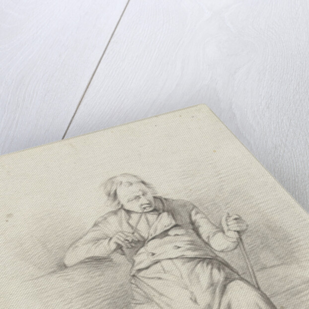 Pipe Smoking man by Abraham Johannes Ruytenschildt