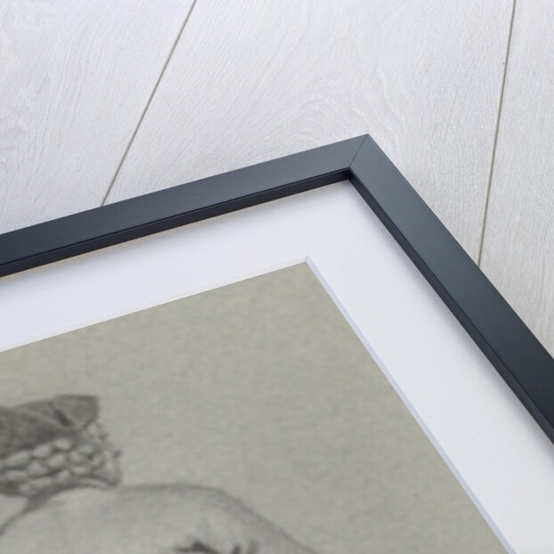 Standing man seen from the back by Jordanus Hoorn