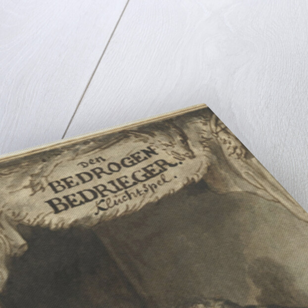 Design for the title page of the farce of The Deceived by Bernard Picart