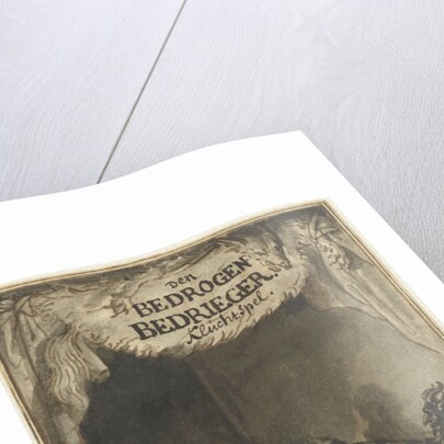 Design for the title page of the farce of The Deceived by Bernard Picart