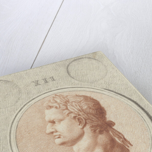 Portrait Medallion of Domitian by Jan Caspar Philips