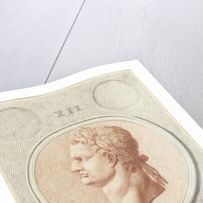 Portrait Medallion of Domitian by Jan Caspar Philips