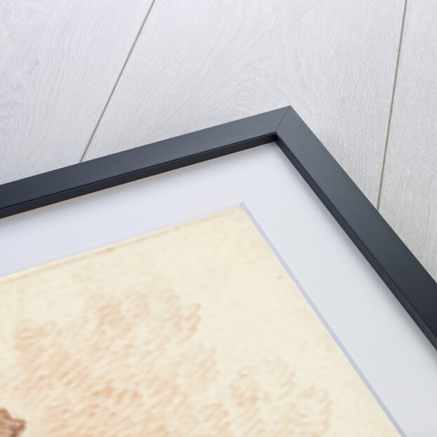 A stone leaning young man by Jordanus Hoorn