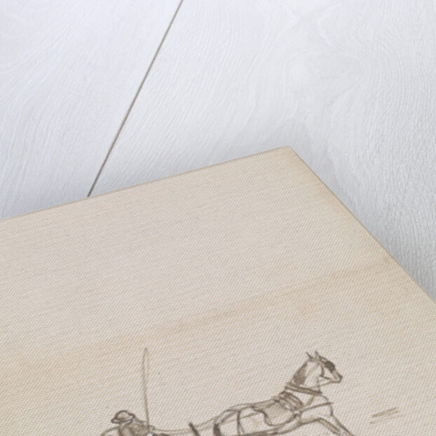 Waiting carriage by Willem de Famars Testas