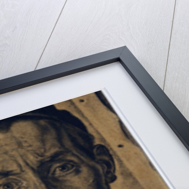 Double portrait of Dick Ket and his father by Dick Ket