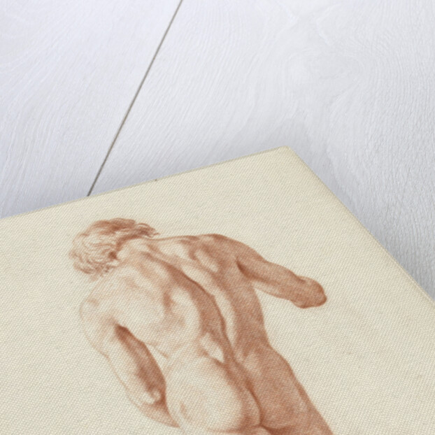 Standing male nude by Hendrik de Flines