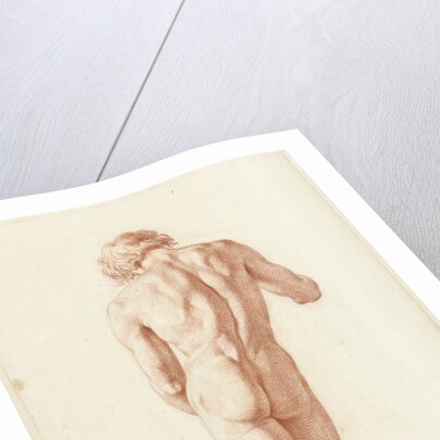Standing male nude by Hendrik de Flines