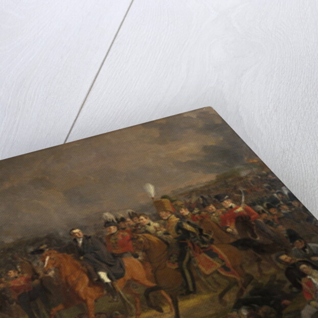 The Battle of Waterloo Belgium by Jan Willem Pieneman