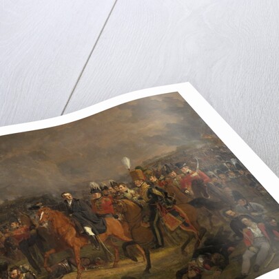 The Battle of Waterloo Belgium by Jan Willem Pieneman