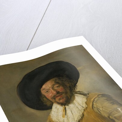 A Militiaman Holding a Berkemeyer by Frans Hals