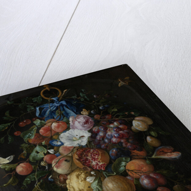 Festoon of Fruit and Flowers by Anonymous